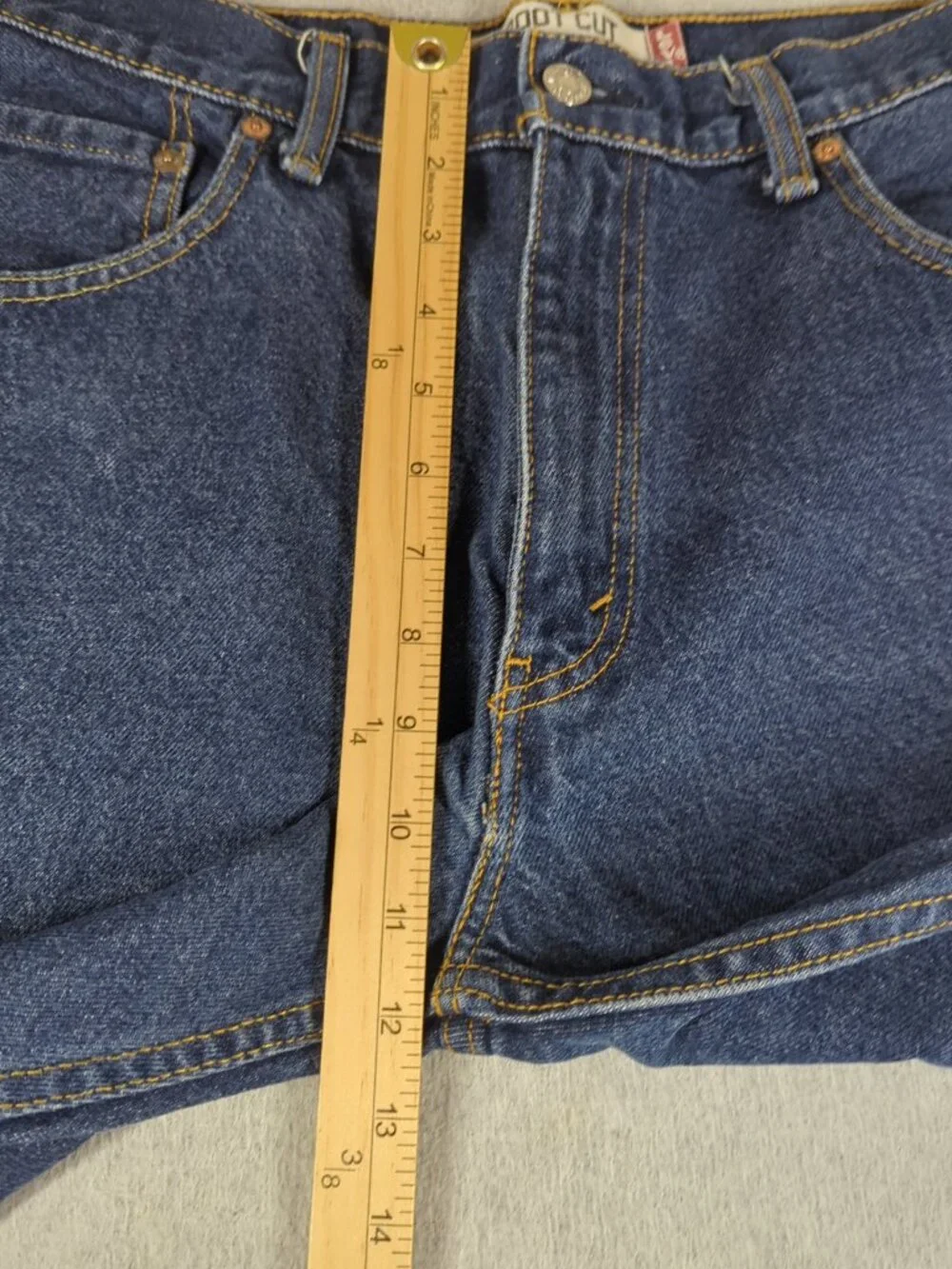 Levi's 517 Jeans Men 33x30 (Fit 33x29) Bootcut Cowboy Rodeo Western Dark Wash